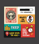 Corporat Sticker Sheet #4 (6 Stickers)
