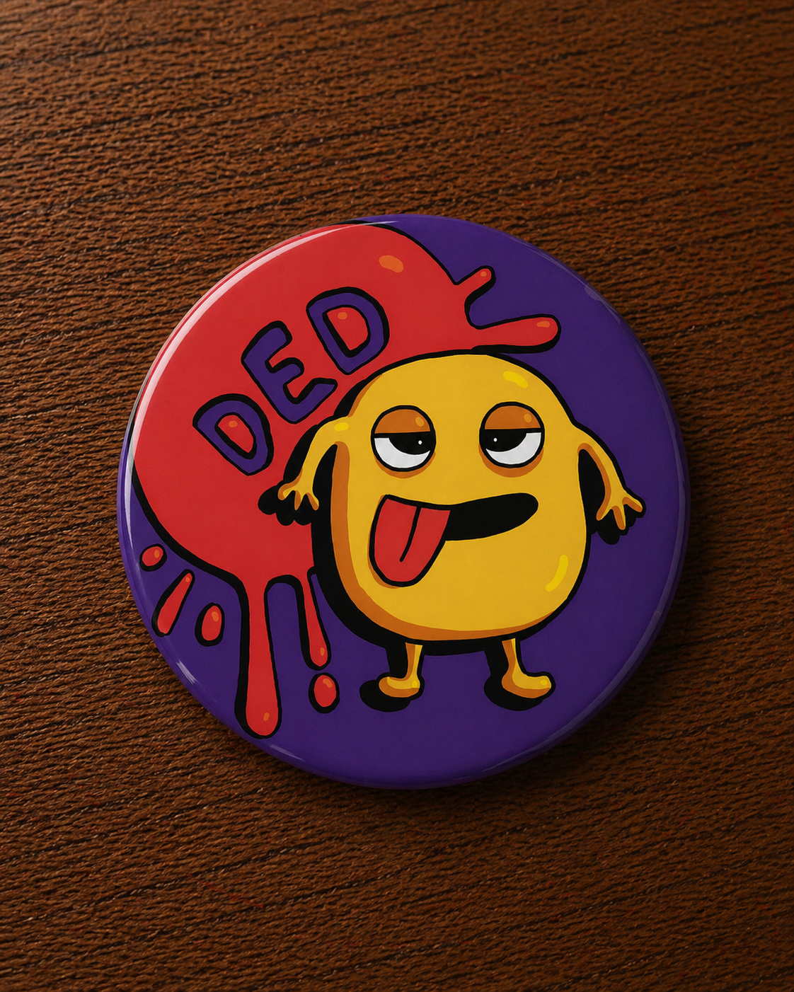 DED Badge Magnet | Funny Corporate Gift | Corporat Comics