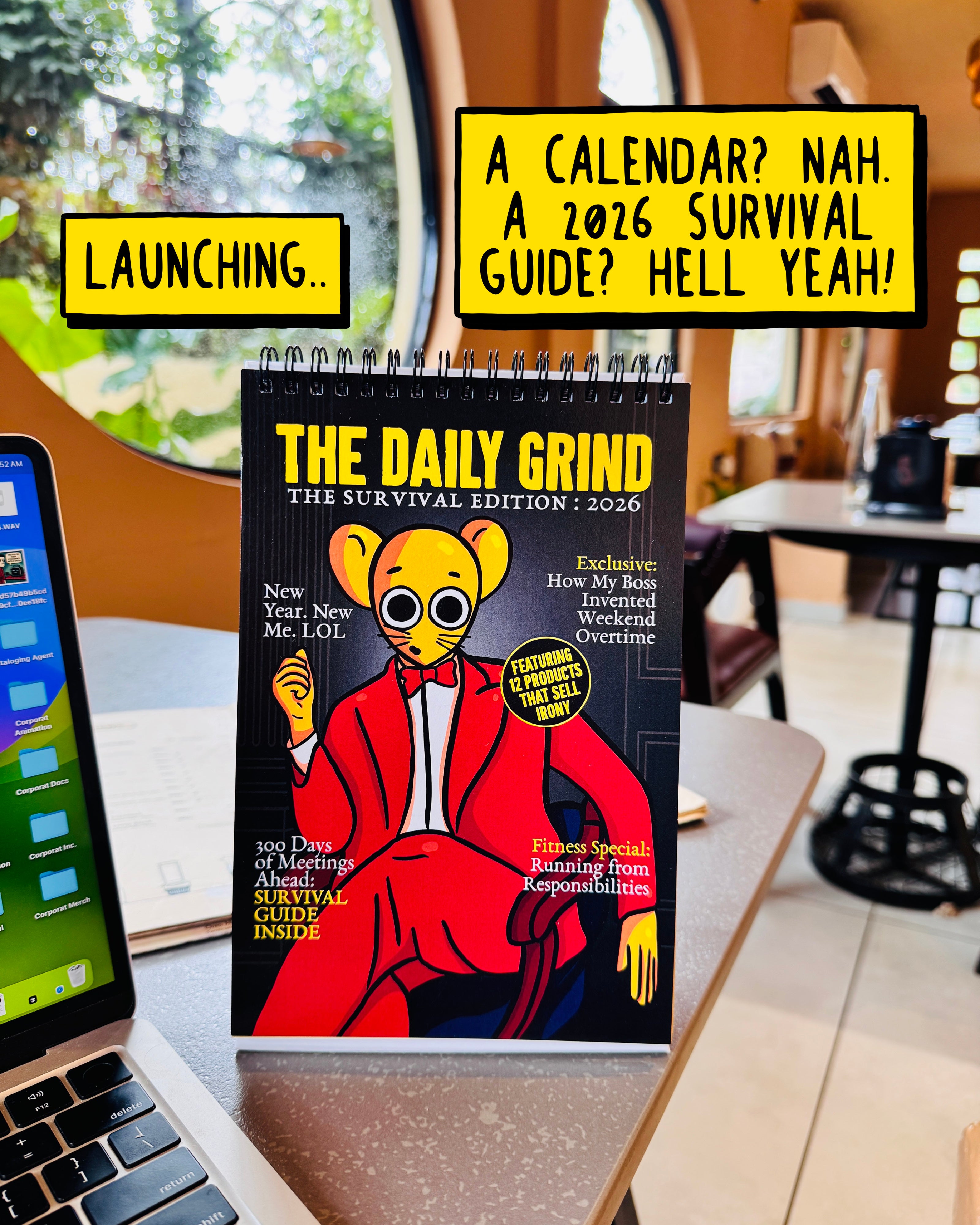 Desk Calendar 2026 (Clearance Sale)