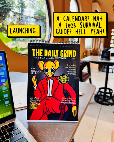 Corporat Desk Calendar 2026 - The Daily Grind