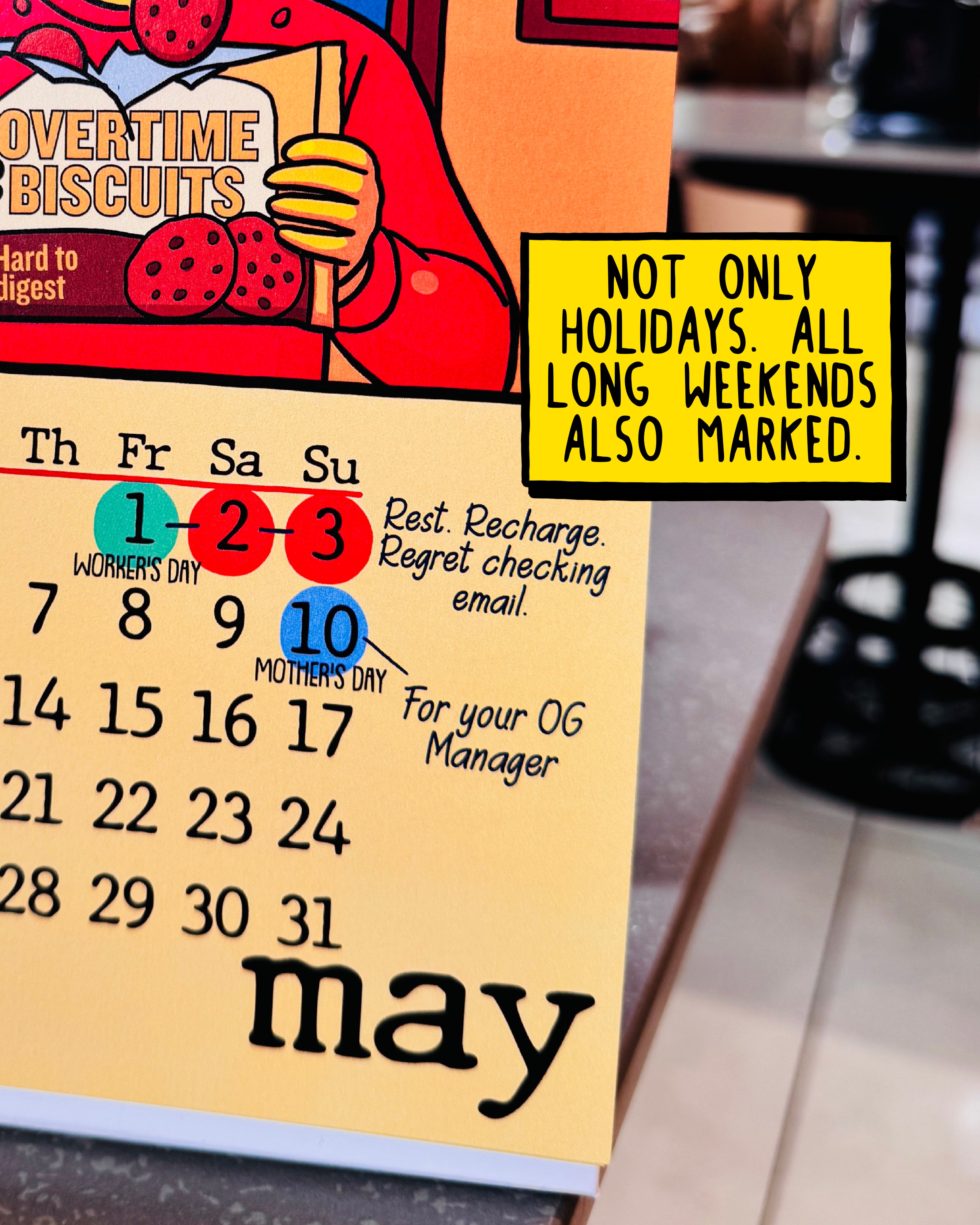 Desk Calendar 2026 (Clearance Sale)
