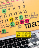 Corporat Desk Calendar 2026 - The Daily Grind