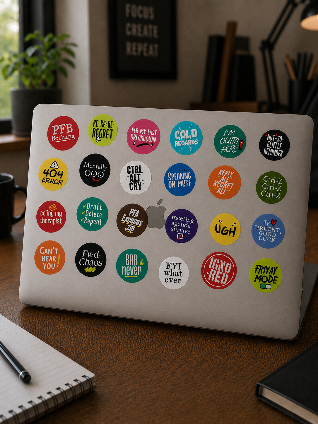 The Reply All | Sticker Sheet | Funny Corporate Gift | Corporat Comics