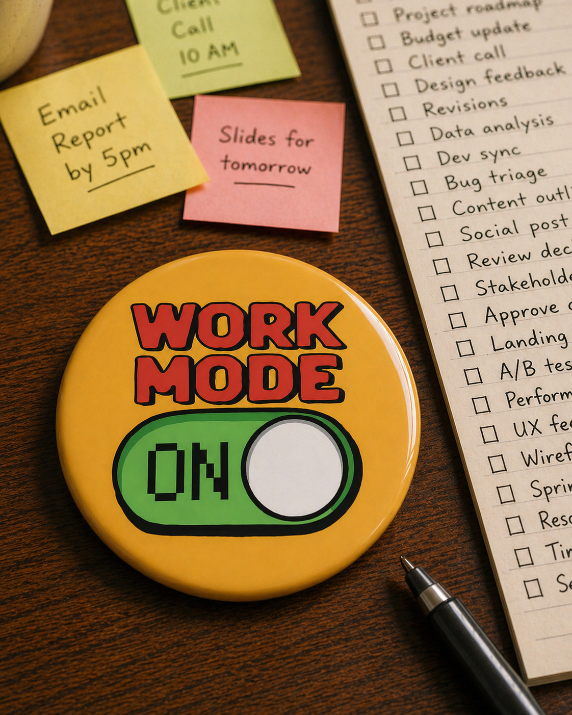 The Survival Kit | Set of 6 | Badge Magnet | Funny Corporate Gift | Corporat Comics