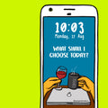 Wine or Coffee - Wallpaper