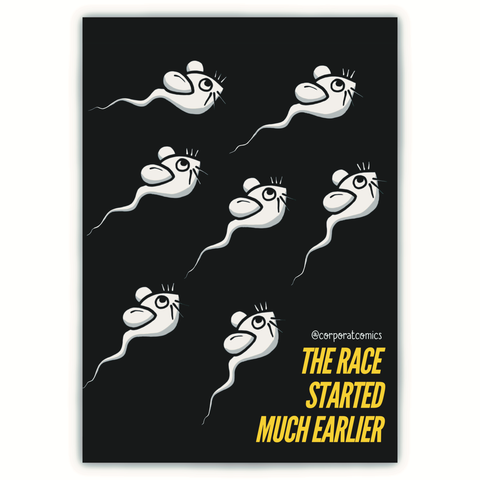 The Race - Poster (Desk / Wall)