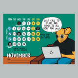 Corporat Desk Calendar 2023
