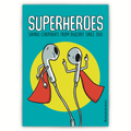 SUPERHEROES Poster | Funny Office Poster | Corporat Comics